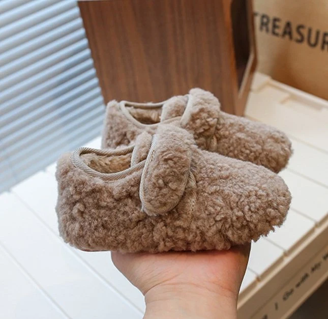 Miso - Korean Baby Fashion - #babyoutfit - Fleece Shoes - 6