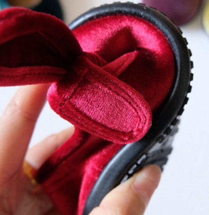 Miso - Korean Baby Fashion - #babywear - Merry Velvet Shoes - 3