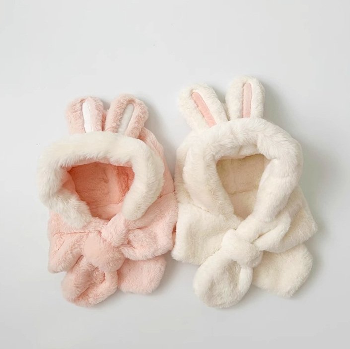 Miso - Korean Children Fashion - #childrensboutique - Bunny Hat Muffler