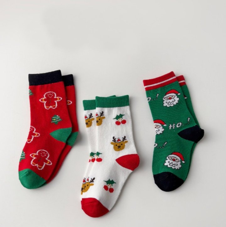 Miso - Korean Children Fashion - #designkidswear - Jingle Bell Socks Set - 11