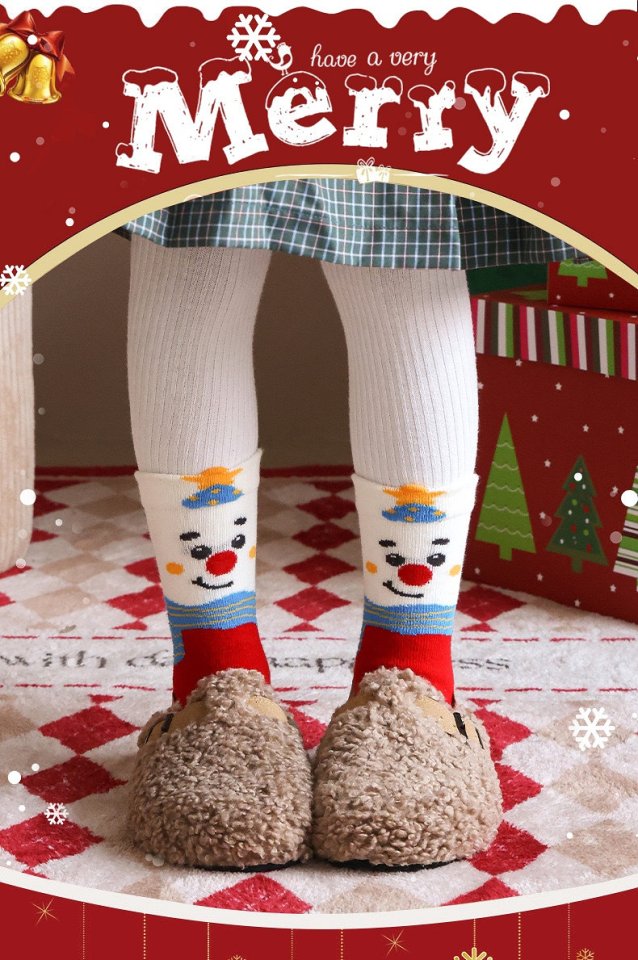 Miso - Korean Children Fashion - #fashionkids - Merry Christmas Socks Set - 5