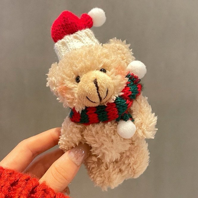 Miso - Korean Children Fashion - #fashionkids - Christmas Bear Keyring - 3