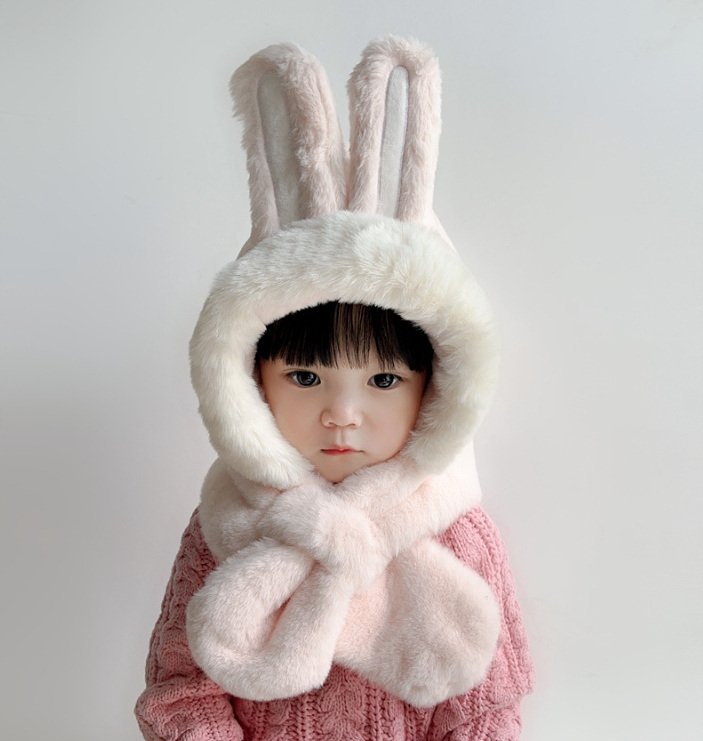 Miso - Korean Children Fashion - #discoveringself - Bunny Hat Muffler - 4