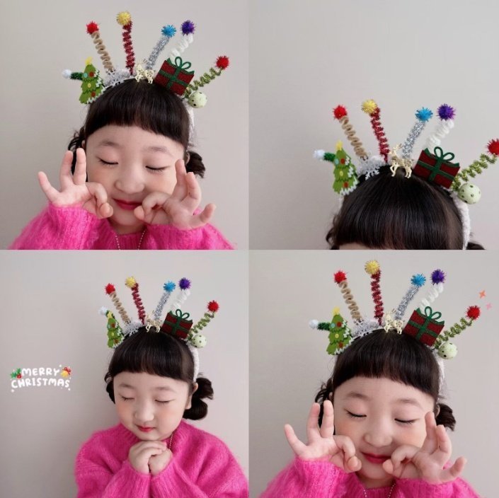 Miso - Korean Children Fashion - #kidsshorts - Merry Party Headband - 6