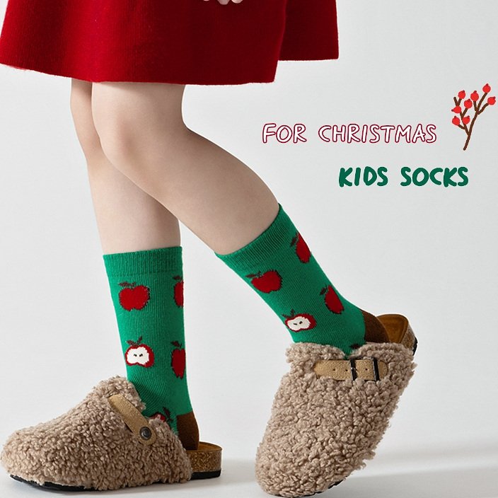 Miso - Korean Children Fashion - #kidsshorts - Santa Claus Socks Set - 4