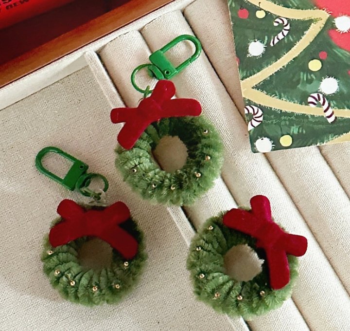 Miso - Korean Children Fashion - #kidzfashiontrend - Christmas Tree Key Ring - 3