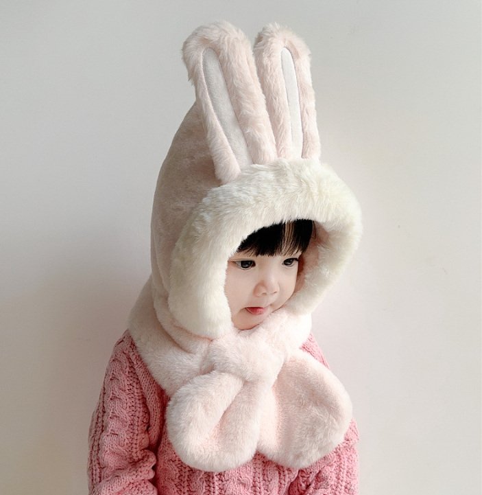 Miso - Korean Children Fashion - #kidzfashiontrend - Bunny Hat Muffler - 7