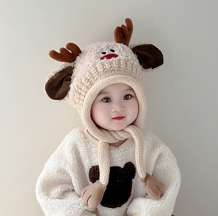 Miso - Korean Children Fashion - #minifashionista - Rudolph hat - 6