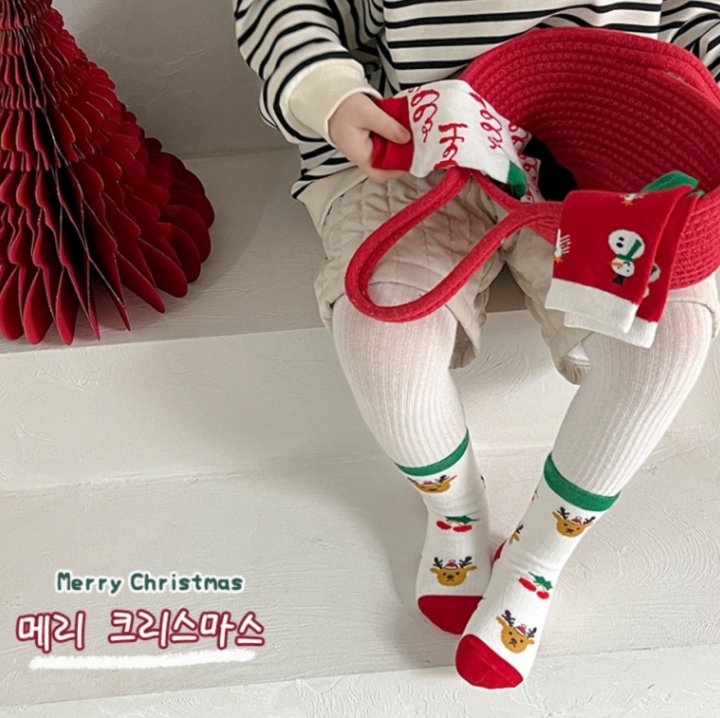 Miso - Korean Children Fashion - #minifashionista - Jingle Bell Socks Set - 6