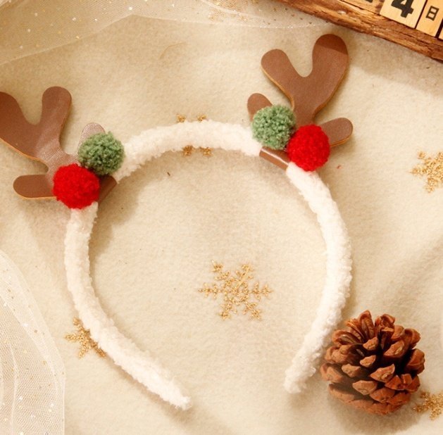 Miso - Korean Children Fashion - #stylishchildhood - Rudolph Headband - 3