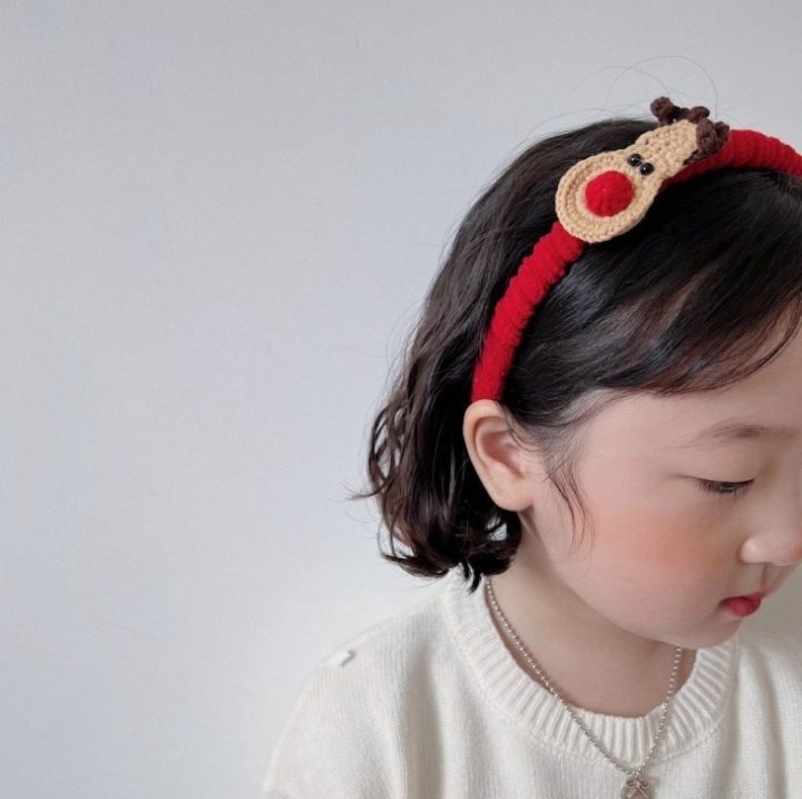 Miso - Korean Children Fashion - #stylishchildhood - Santa Rudolph Headband