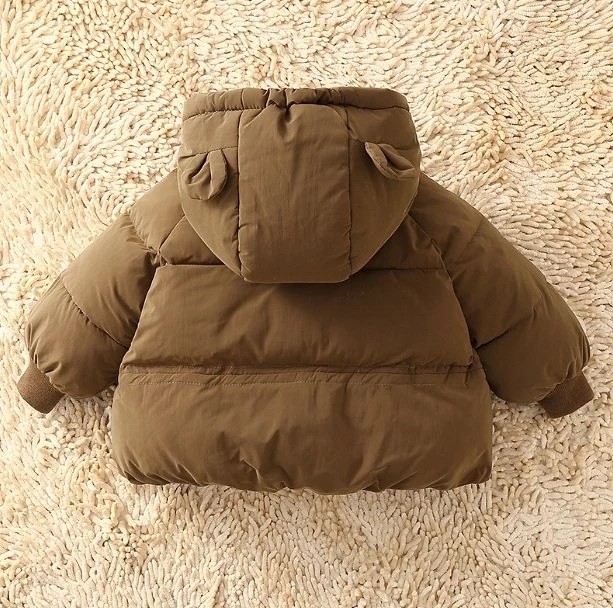 Miso - Korean Children Fashion - #todddlerfashion - Bear Padding Jacket - 9