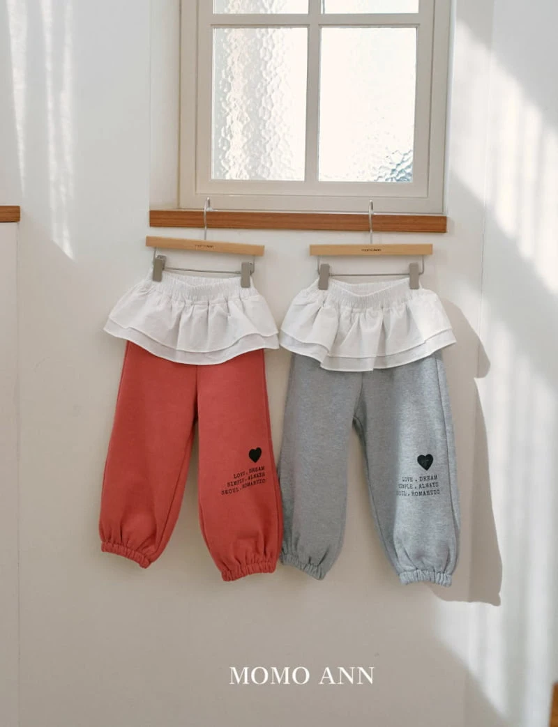 Momo Ann - Korean Children Fashion - #childofig - Frill Jogger Pants - 9