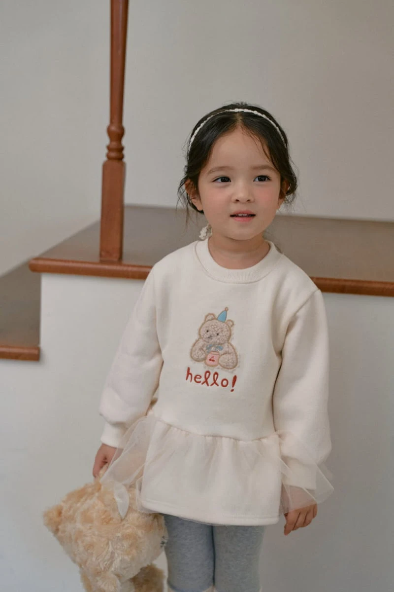 Momo Ann - Korean Children Fashion - #childofig - Bear Mini One-piece - 6