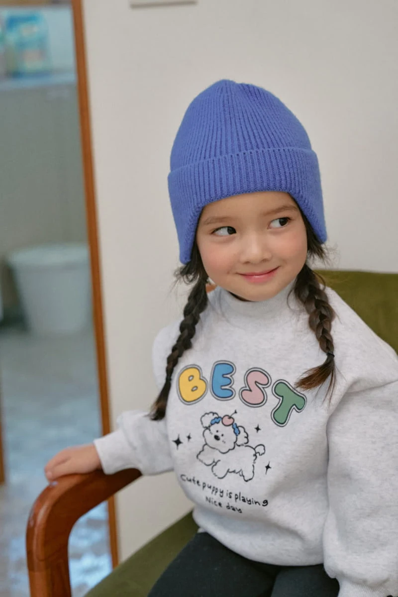 Momo Ann - Korean Children Fashion - #todddlerfashion - Puppy Long Tee - 2