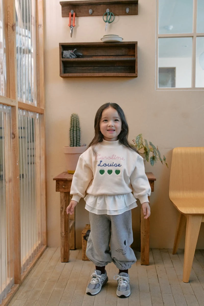 Momo Ann - Korean Children Fashion - #toddlerclothing - Louise Sweatshirts - 9