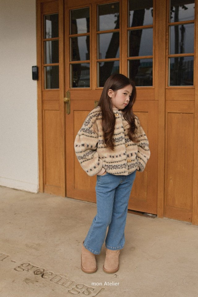 Mon Atelier - Korean Children Fashion - #Kfashion4kids - Fleece Bootcut Pants - 11