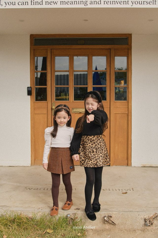 Mon Atelier - Korean Children Fashion - #childofig - Harris Skirt - 6