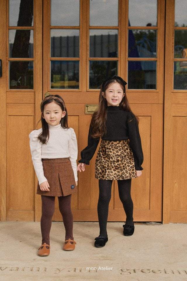 Mon Atelier - Korean Children Fashion - #childofig - Harris Skirt - 7