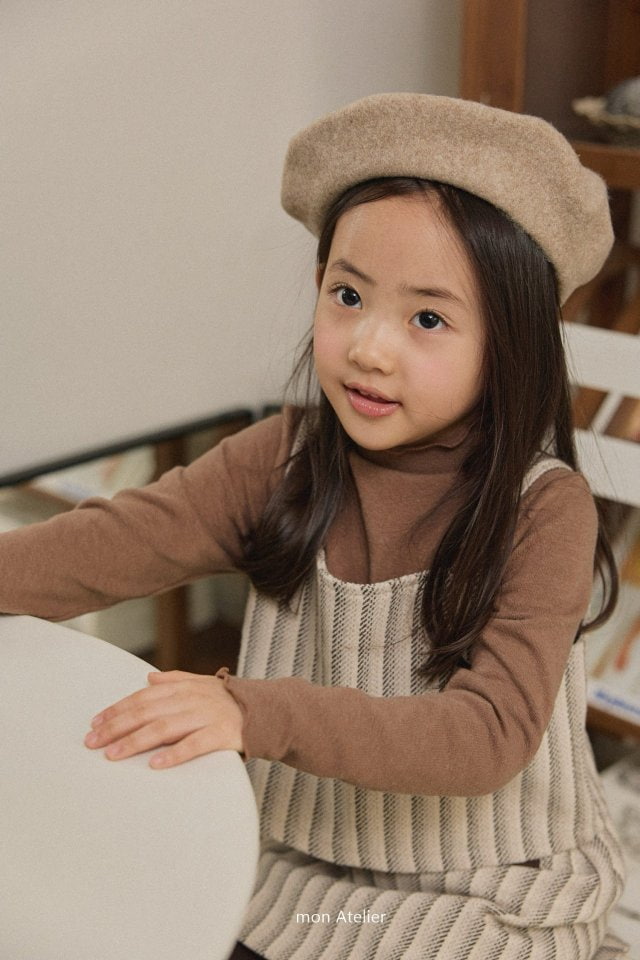 Mon Atelier - Korean Children Fashion - #childrensboutique - Picasso Beret - 3