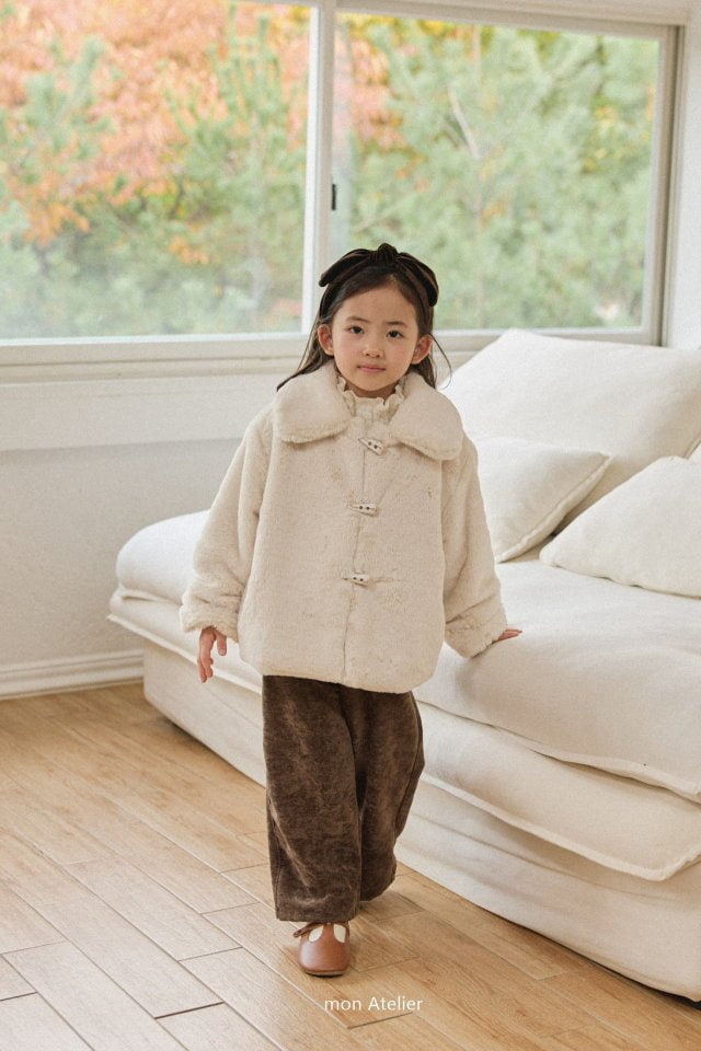 Mon Atelier - Korean Children Fashion - #discoveringself - Vintage Velvet Pants - 9