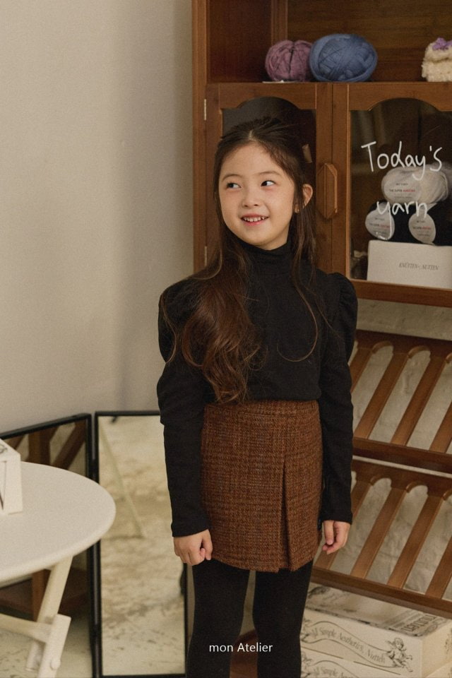 Mon Atelier - Korean Children Fashion - #fashionkids - Harris Skirt - 11