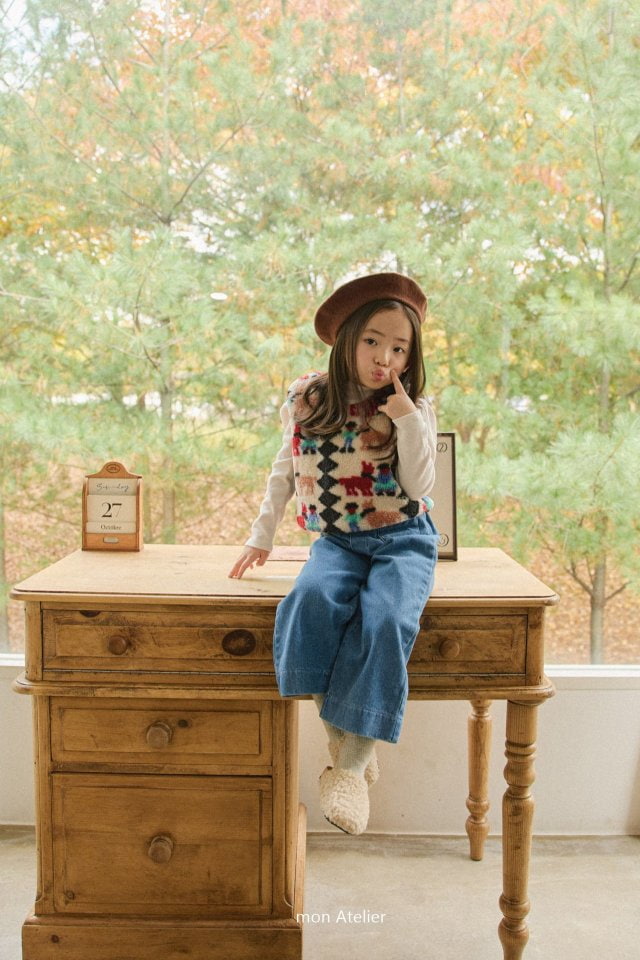 Mon Atelier - Korean Children Fashion - #fashionkids - Picasso Beret - 6