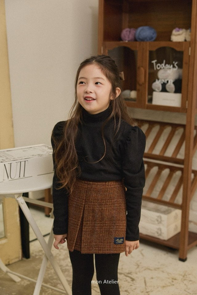 Mon Atelier - Korean Children Fashion - #kidsshorts - Harris Skirt - 12