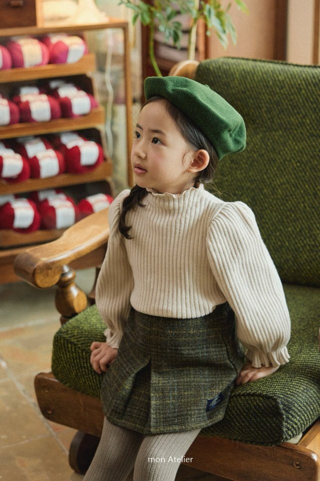 Mon Atelier - Korean Children Fashion - #littlefashionista - Picasso Beret - 11