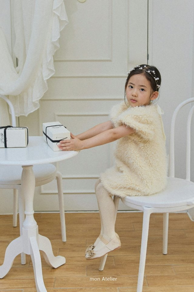 Mon Atelier - Korean Children Fashion - #littlefashionista - Pearl Hairband - 7