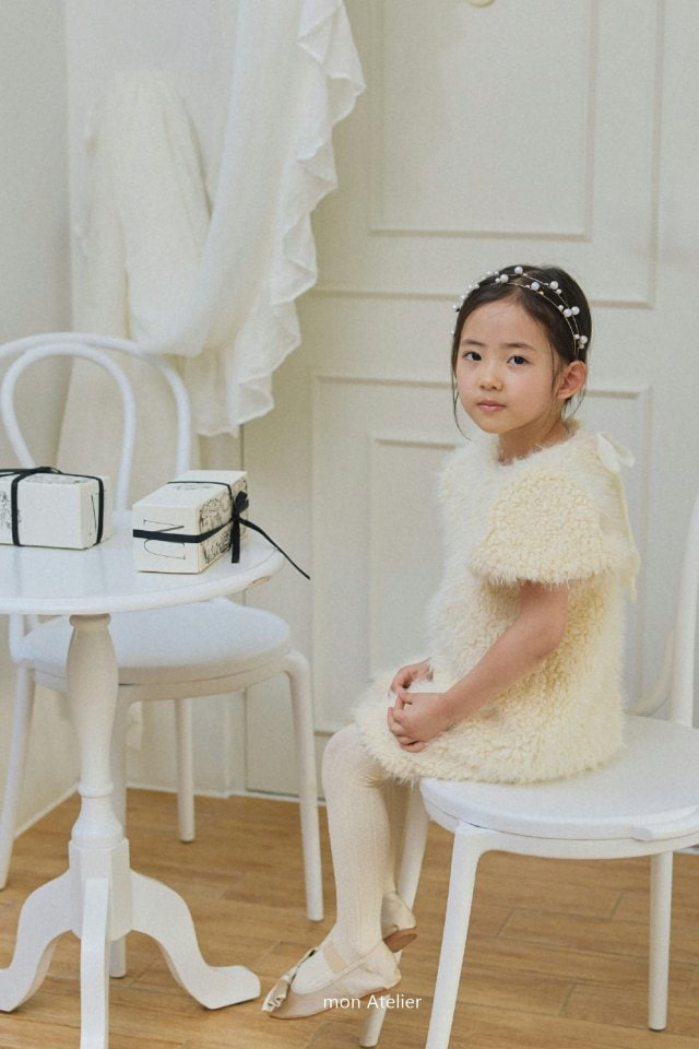 Mon Atelier - Korean Children Fashion - #minifashionista - Pearl Hairband - 9