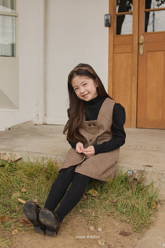 Mon Atelier - Korean Children Fashion - #prettylittlegirls - Check Hairband - 11