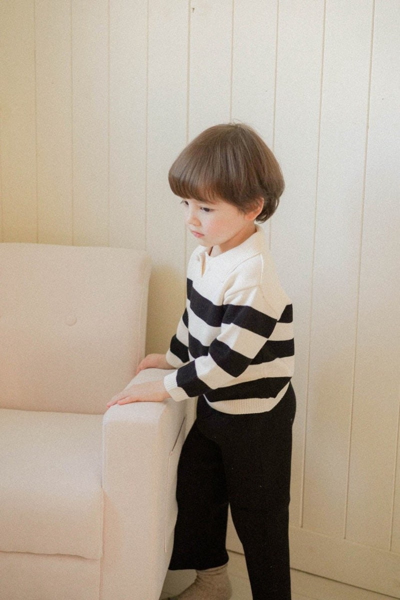 Moncher Chouchou - Korean Children Fashion - #childofig - Lev Collar Tee - 9