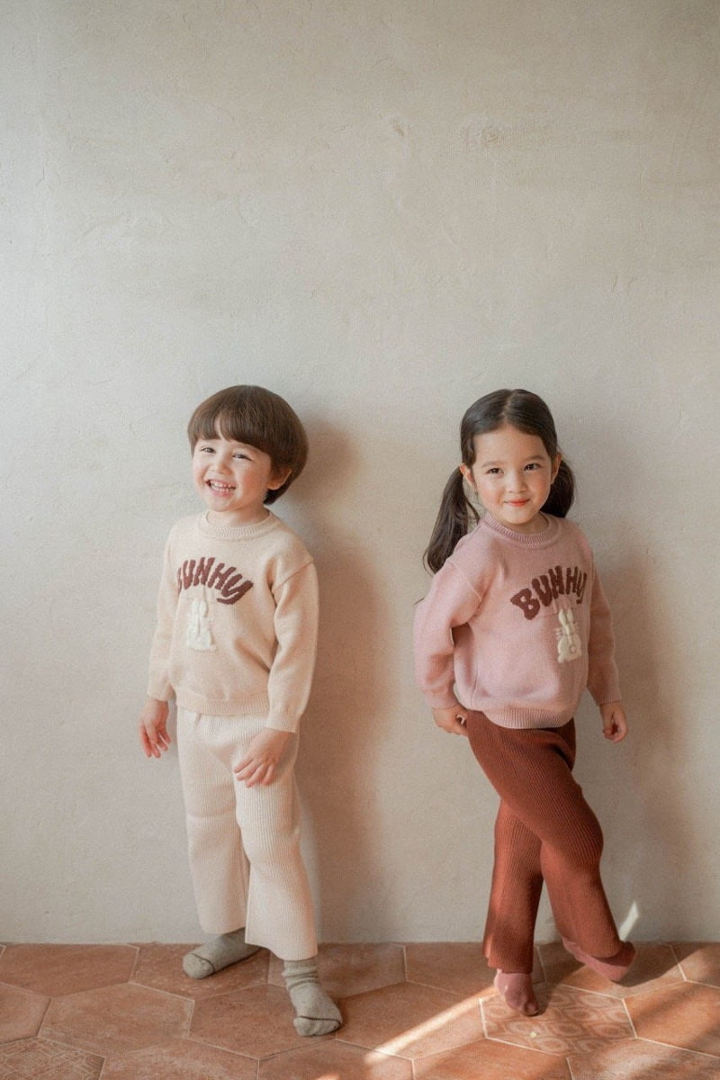 Moncher Chouchou - Korean Children Fashion - #fashionkids - Bunny Tee