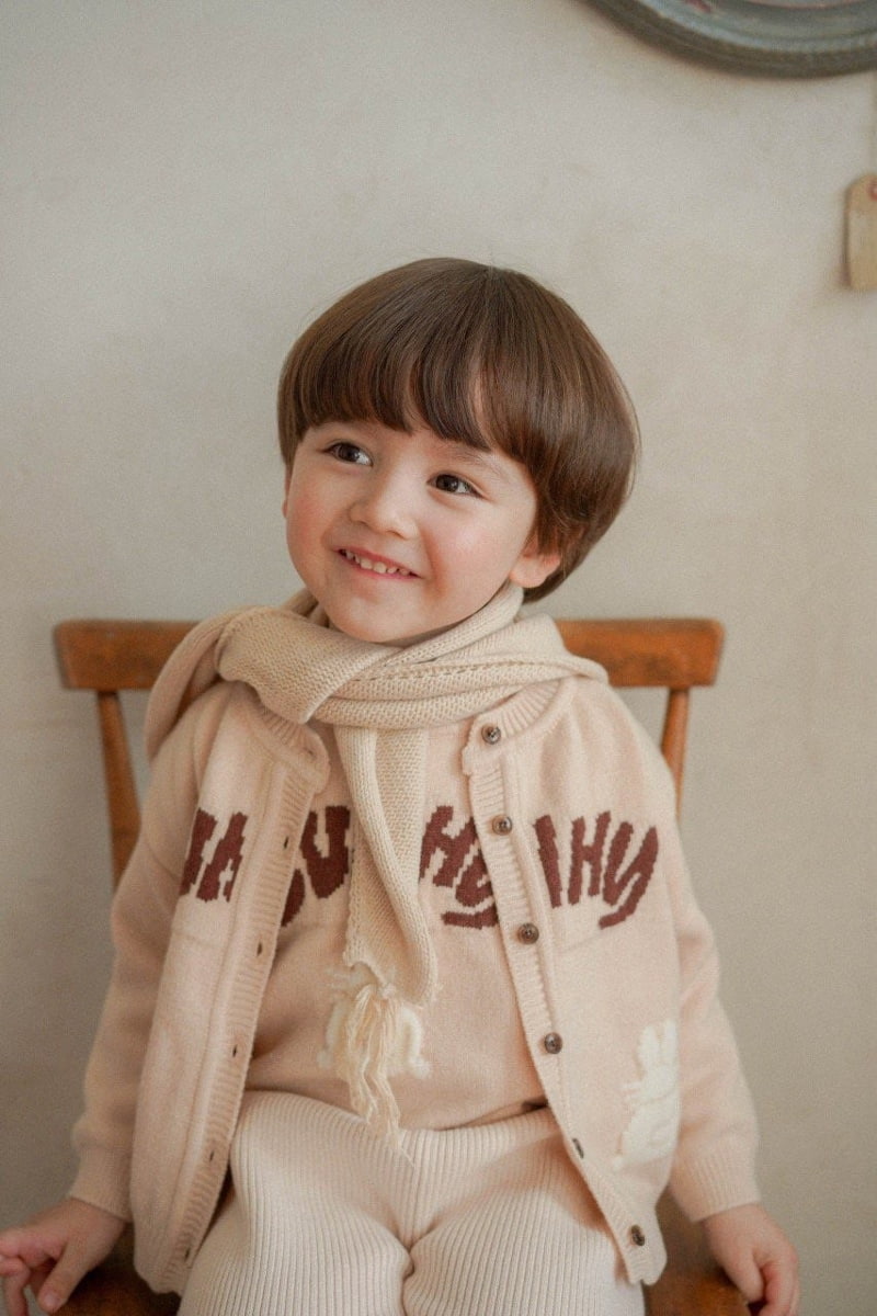 Moncher Chouchou - Korean Children Fashion - #kidsshorts - Bunny Cardigan