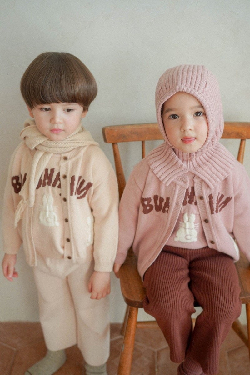 Moncher Chouchou - Korean Children Fashion - #kidzfashiontrend - Bunny Cardigan - 3