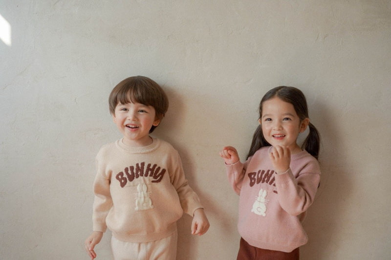 Moncher Chouchou - Korean Children Fashion - #littlefashionista - Bunny Tee - 6