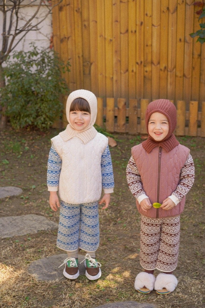 Moncher Chouchou - Korean Children Fashion - #todddlerfashion - Cloud Padding - 4