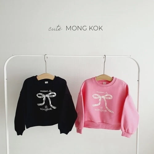 Mong Kok - Korean Children Fashion - #childofig - Big Ribbon Tee