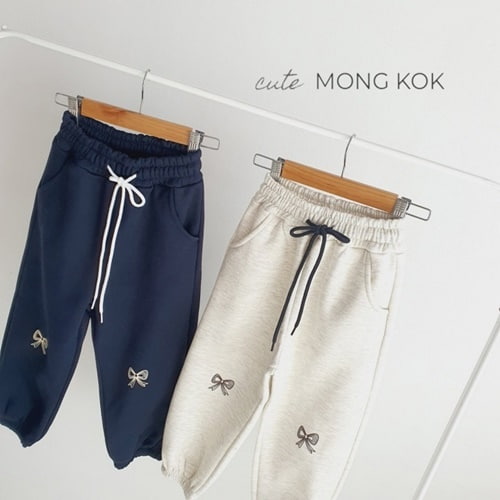 Mong Kok - Korean Children Fashion - #fashionkids - Ribbon Pants