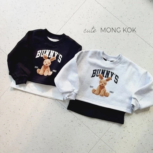 Mong Kok - Korean Children Fashion - #littlefashionista - Bunny Double Tee