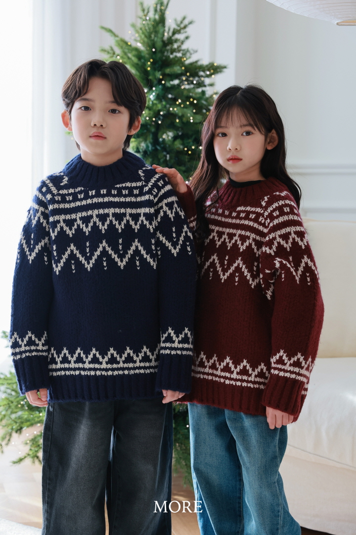 More - Korean Children Fashion - #Kfashion4kids - Tree Mohair Knit - 7