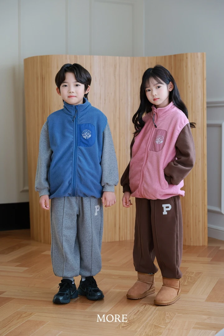 More - Korean Children Fashion - #discoveringself - Camper Fleece Vest - 6