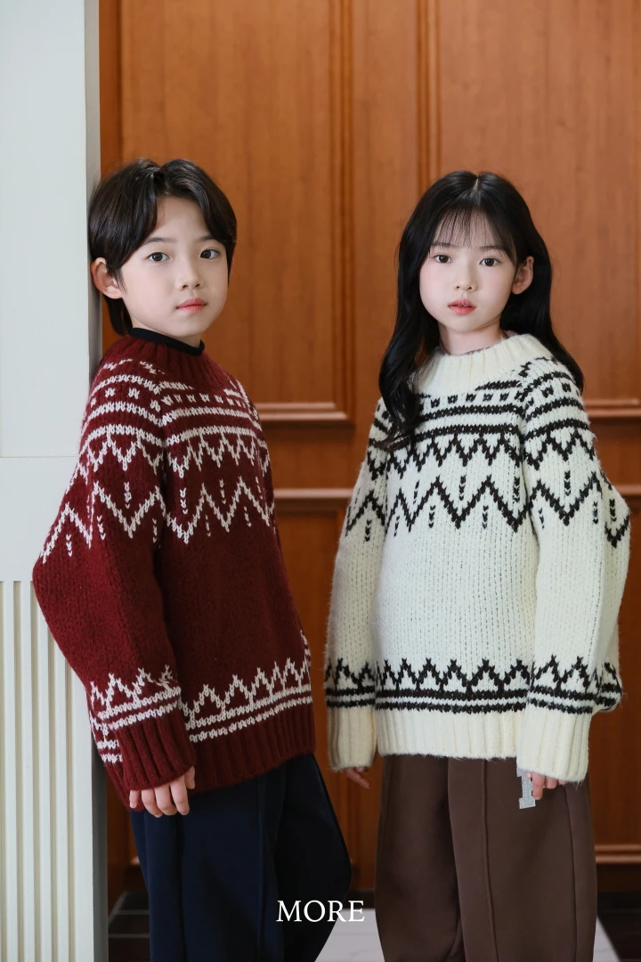 More - Korean Children Fashion - #discoveringself - Tree Mohair Knit - 2