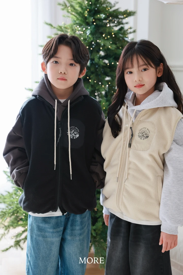 More - Korean Children Fashion - #fashionkids - Camper Fleece Vest - 7