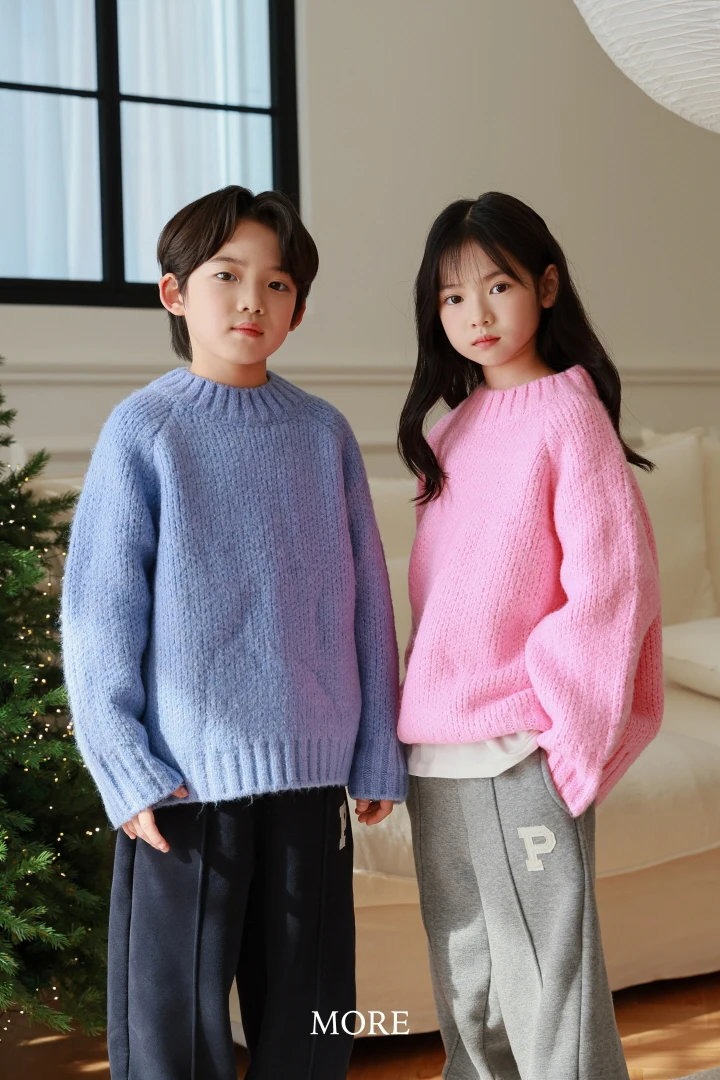 More - Korean Children Fashion - #discoveringself - Pastel Mohair Knit - 4