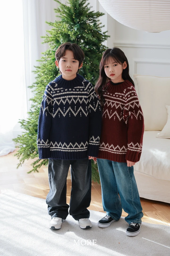 More - Korean Children Fashion - #kidsstore - Tree Mohair Knit - 5