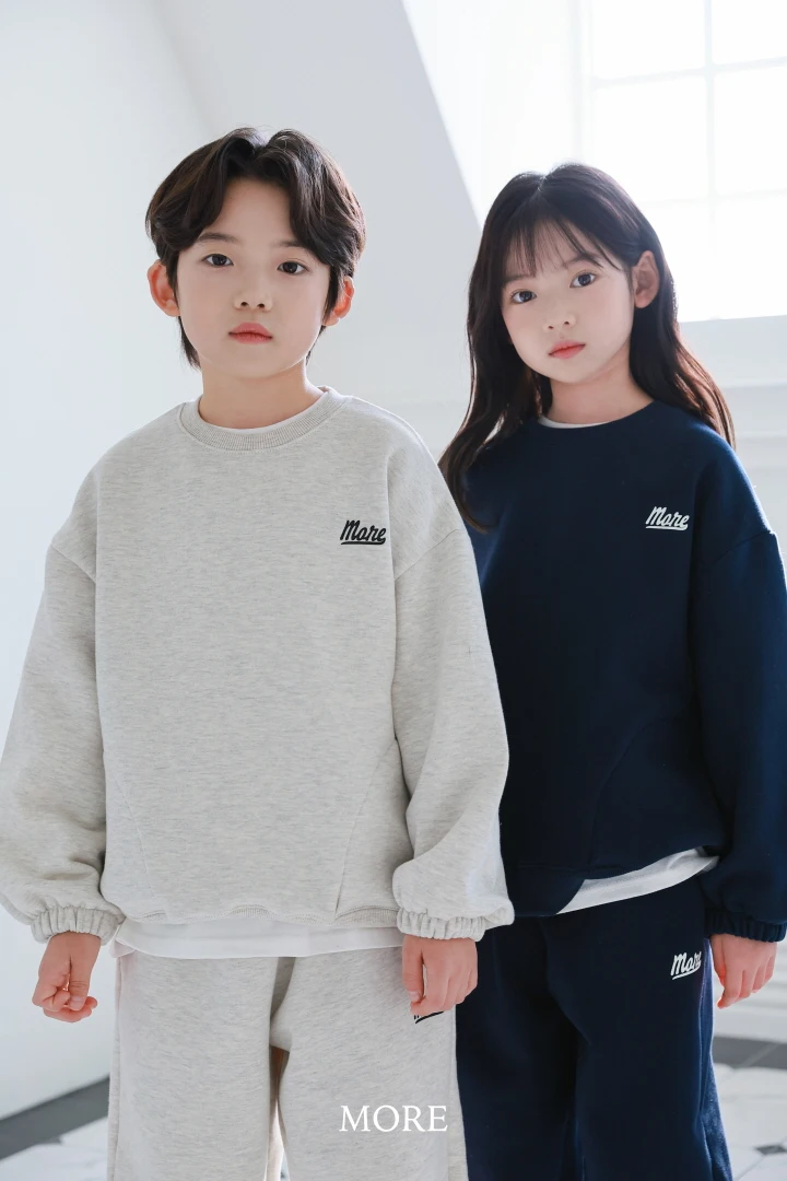 More - Korean Children Fashion - #kidzfashiontrend - MORE Pocket Top Bottom Set - 8