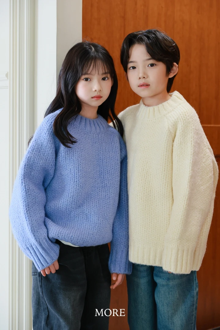 More - Korean Children Fashion - #littlefashionista - Pastel Mohair Knit - 9