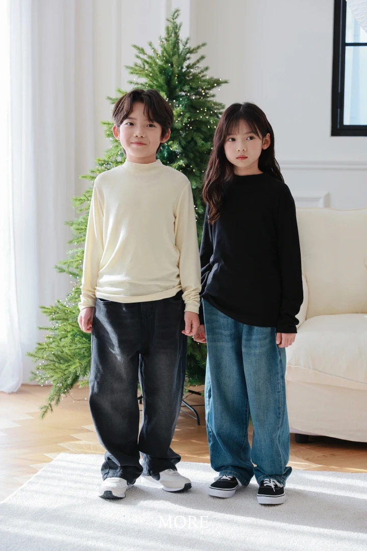 More - Korean Children Fashion - #littlefashionista - Inner Turtleneck Tee - 3